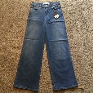 Reformation Lisa Wide Leg Jean-Basin-Sz 27